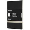 Moleskine Pro Pad, Taccuino per Appunti e Note da Lavoro, Copertina Morbida, Fogli Staccabili, Colore Nero, Formato Large 13 x 21 cm