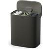 Joseph Joseph Tota 2 Trio Cesto Portabiancheria 90L a 3 Scomparti Grigio