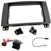 Sound Way Kit Montaggio Adattatore Autoradio, Mascherina 2 DIN Compatibile con Mercedes Benz Classe A, Classe B, Vito, Viano, Sprinter
