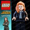 LEGO ⭐ LEGO Lois Lane sh225 Minifigure Black Suit sh0225 DC Comics Superman 76046