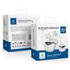 0D2D40A Blue Star Auricolare Bluetooth 5.4 T60 White Per Ulefone Armor 27t Pro+ 27t+