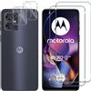 per Motorola Moto G54 5G Vetro Temperato, 2+2 Pezzi Pellicola Protettiva+ Pellic