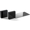 Meliconi Copricavi Ghost Cubes Shelf Black 480521 BA