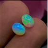 fatto a mano Opale di fuoco etiope naturale pietra preziosa sfusa 7x5-10x14 mm multicolore...