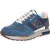 Napapijri Virtus 02 - Sneakers Basse In Suede Blu - Taglia 41 [26cm] Scarpe Uomo