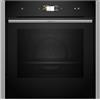 NEFF B64VS71N0, N 90, forno da incasso, prodotto in Germania, forno integrato 60 x 60 cm, Slide&Hide, display TFT Full Touch, Favorit, Vario Steam, Soft Open & Close, nero