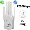 RIPETITORE WIFI 1200MBPS DUAL BAND 2.4G 5G EXTENDER AMPLIFICATORE SEGNALE