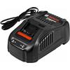 Bosch (ROSF5) Bosch Professional 1600A00B8G Caricabatteria Gal 1880 CV, 18 V, Nero