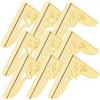 10 Pcs Paraspigolo Angolare Paraspigoli Decorativi Album Corner Protector
