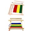2 Sets Giocattolo Per Macchina Tessere Kit Maglia Giocattoli Bambini