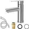 Rubinetto Bagno Lavabo Rubinetto Lavabo Monocomando Argento Rubinetto Bagno