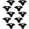 10 Pcs Treppiedi A Cubo Plastica Accessori Per Cornici Espositivo