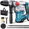 ENEACRO SDS MAX Martello perforatore 1500 W 12 Joule Martello demolitore con 3