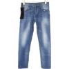 TAKESHY KUROSAWA Jeans Uomo W34 Slim Fit Stretch In Denim Blu