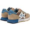 SUN68 Jaki 2.0 Bicolor Sneakers Uomo Beige Azzurro