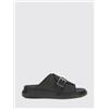 Alexander McQueen Hybrid Buckle Sandals 874829 W4Z90 1000 159290512 [U]