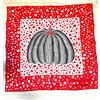 Louis Vuitton Sciarpa Louis Vuitton Lv Yk Kare90 M78285 Infinity Dot Pumpkin Yayoi Kusama...
