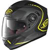 NOLAN X-Lite X-702 GT Cosy Casco Integrale, Colore Nero Opaco, Giallo, Taglia XXL (63/64)