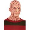 Smiffys A Nightmare On Elm Street, maschera Freddy Krueger, Testa completa, lattice