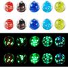 PH PandaHall PandaHall - 50 perline rotonde in vetro lavorato a lume color oro sabbia che s