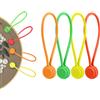 PEUTIER 4 Pezzi Silicone Magnetic Ties 4 Colori Macron Porta Aghi Magnetico P