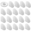 cyclingcolors 20x coprivite tappo vite bianco testa pozidrive pz3 12,5mm x 4