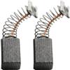 Trade-Shop 2 spazzole di carbone per motore Hitachi DH24PF DH24PF3 DH24PG DH24PH DH24PM D