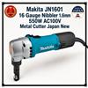Makita JN1601 16 Gauge Nibbler 1,6 mm 550 W AC100V Metal Cutter Giappone nuovo
