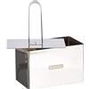 Guardini, Coppapasta rettangolare con stantuffo 9x5 cm, Acciaio inox, Argento