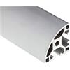 RS PRO Profilo in alluminio serie 2, 30 x 30 mm, 2 scanalature 6 mm, lunghezza 2000 mm