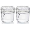 Bormioli Rocco Bormioli Rosso Fido Vaso Con Coperchio In Vetro - 200 ml (Confezione da 2)