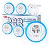 Bubbacare Repellente per parassiti a ultrasuoni, 6 pezzi, elettrico repellente per insetti, protezione dalle zanzare, per interni, plug-in peste repellente per zanzare, topi ragni, scarafaggi, mosche, vespe