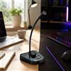 Microfono da tavolo USB per streaming, gaming e conferenze, per podcast