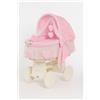 My Sweet Baby Culla in vimini Amelia con cappottina pieghevole - Biancheria da letto bianca e
