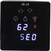 AT Controllo della temperatura sforzo con controller sauna touch screen AT86