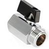 Valvola d'aria valvola a for sfera 1/4 di pollice per HVAC per idraulica