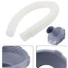 Tubo Skimmer Piscina Diametro 1,5 Pollici con Adattatore per Uso Skimmer Standar