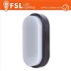 Fsl FSL Plafoniera LED ovale nera 15W-3000K IP54