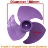 Ricambio Ventilatore a Pavimento per Pale per Modelli Rotore PVC Durata 18cm 20c