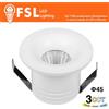 Fsl ORION - Punto luce LED Ottica arretrata - 4W 3CCT 45*36mm IP20 Driver Eagler