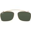 Ray-Ban Ray Ban 5228C 53 250071 Clip On Oro/Verde Scuro