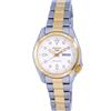Seiko Orologio da Donna Seiko 5 Sports Quadrante Bianco Automatico SRE004K1 100M