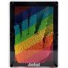 I-TOTAL® - Plastic Pin Art Board Large 25 x 5.5 x 14.8 cm for Boys, 3D Pin Art f