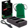 PATONA LP-E6NH LP-E6N LP-E6 - PD Performance Caricatore (max. 1500 mA)),