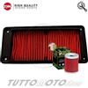 HIFLO Kit Filtro Aria + Filtro Olio SYM Maxsym 400 I E4-E5 2022 2023 / Set Filtri