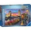 Ravensburger 12000041 - Tower Bridge al tramonto - puzzle 1000 pezzi - puzzle ad