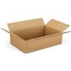 OM by PD 10 SCATOLE DI CARTONE 40X30X10 cm IMBALLAGGIO CARTONE MONO ONDA PER