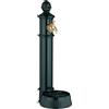 Relaxdays Fontana da Giardino in Stile Antico Fontanella a Colonna con Rubinetto