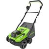 Greenworks Scarificatore Rastrello Arieggiatore a Batteria, Motore Brushless, 31