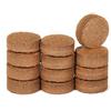 12 Blocchi Nutrienti Coir 5cm per Compostaggio Vermi e Mix Biochar